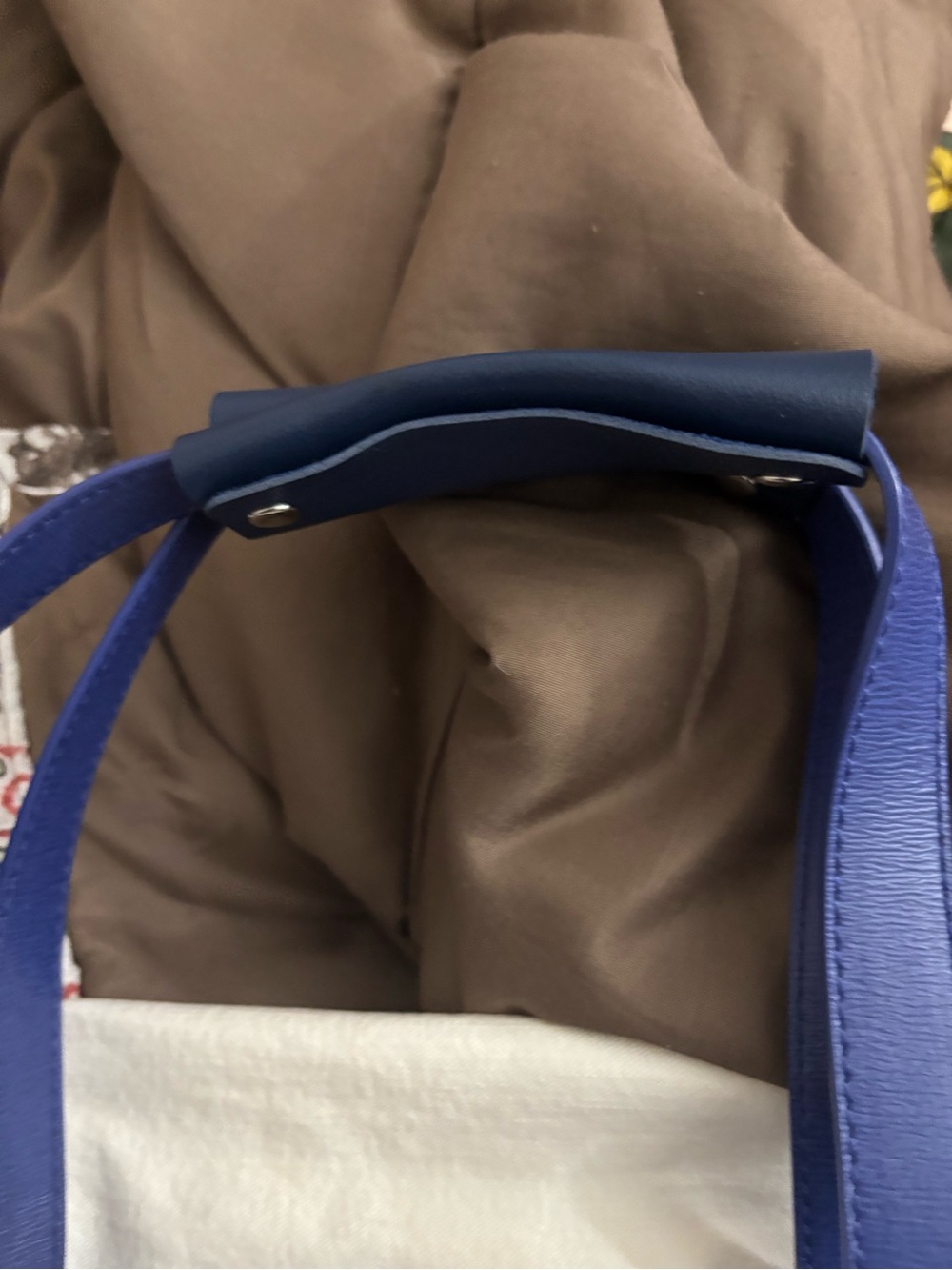 Ralph Lauren BUNDLE!!!! Denim jacket, tote w/dust jacket and vintage bag!!! - Picture 10 of 13